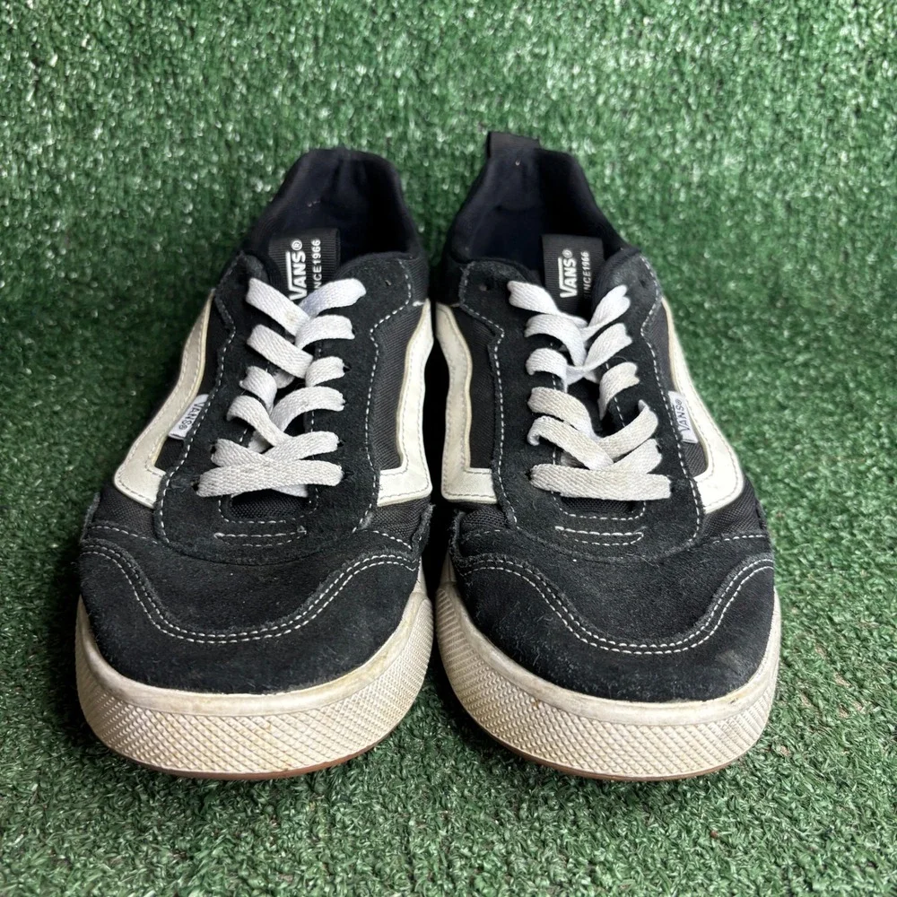 Vans UltraRange EXP Suede Canvas Skate Streetwear Sneakers Black Mens Size 9.0